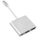 Adapter USB-C - HDMI / USB 3.0 / USB-C MCTV-84