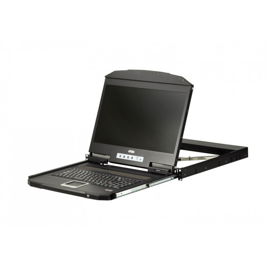 1U Ultra Short Depth WideScreen LCD Console