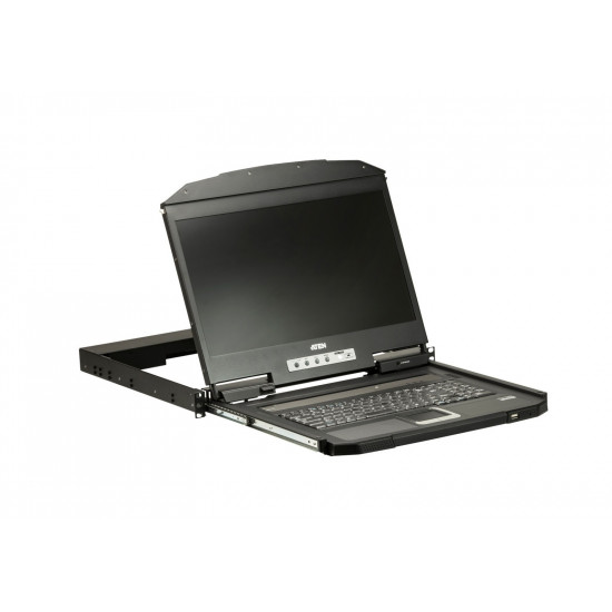 1U Ultra Short Depth WideScreen LCD Console
