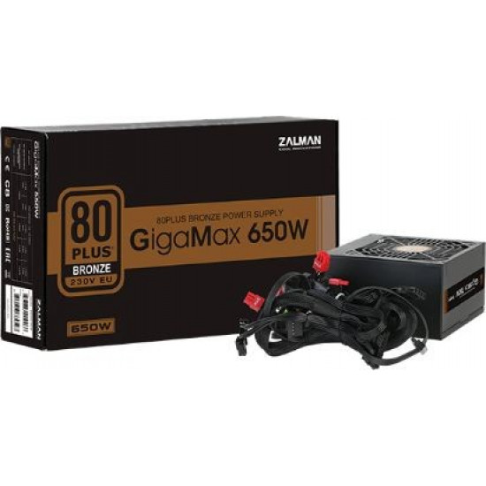 GigaMax 650W 80+ BRONZE EU ZM650-GVII GigaMax 650W 80+ BRONZE EU ZM650-GVII