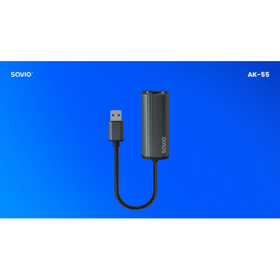 Adapter AK-55 USB-A 3.1 SAVIO Adapter AK-55 USB-A 3.1 SAVIO