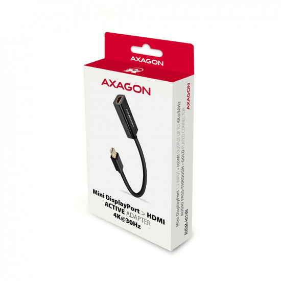 AXAGON RVDM-HI14N activ e adapter MiniDP to HDM AXAGON RVDM-HI14N activ e adapter MiniDP to HDM