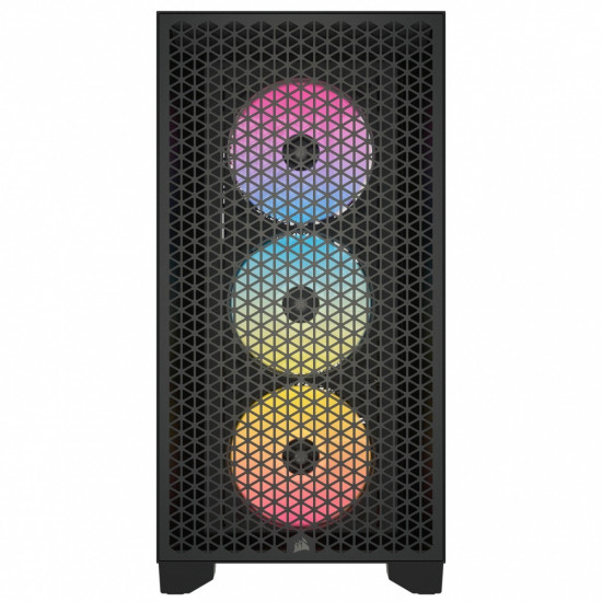Case 3000D Airflow RGB TG Mid-Tower Black Case 3000D Airflow RGB TG Mid-Tower Black