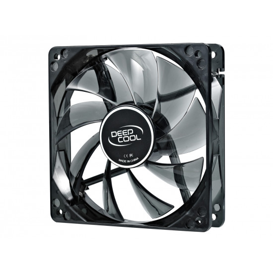 120 mm case ventilation fan,  Wind Blade 120, transparent, hydro bearing,4 LED's | Deepcool