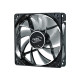 120 mm case ventilation fan,  Wind Blade 120, transparent, hydro bearing,4 LED's | Deepcool