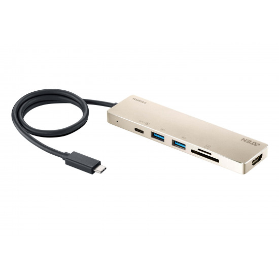 Aten UH3239 USB-C Multiport Mini Dock with Power Pass-Through | Aten | USB-C Multiport Mini Dock with Power Pass-Through | UH3239 | Dock Aten UH3239 USB-C Multiport Mini Dock with Power Pass-Through | Aten | USB-C Multiport Mini Dock with Power Pass-Through | UH3239 | Dock