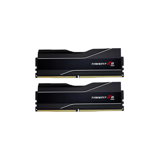 G.Skill | Trident Z5 Neo | 64 Kit (32GBx2) GB | DDR5 | 6000 MHz | PC/server | Registered No | ECC No G.Skill | Trident Z5 Neo | 64 Kit (32GBx2) GB | DDR5 | 6000 MHz | PC/server | Registered No | ECC No
