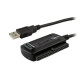 Adapter USB2.0 for IDE/SATA/2.5'/3.5' + power supply Adapter USB2.0 for IDE/SATA/2.5'/3.5' + power supply