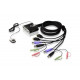 2-Port USB/HDMI Audio KVM Switch w Remote port