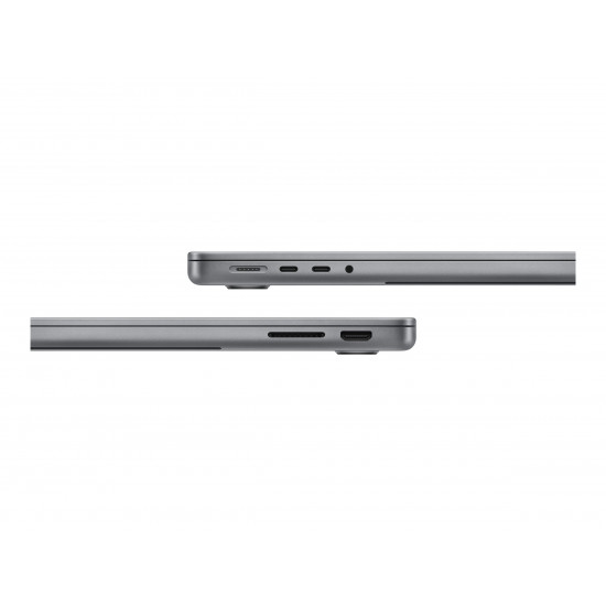 Apple | MacBook | Pro | Space Gray | 14  | 3024 x 1964 pixels | Apple M3 | 8 GB | Solid-state drive capacity 1000 GB | Apple M3 chip 8-core CPU/10-core GPU | macOS | 802.11ax | Bluetooth version 5.3 | Keyboard language Swedish | Keyboard backlit | Warranty 12 month(s)