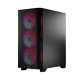 Black CASE MISTRAL ARGB FLOW MIDI USB 3.0x2 Black CASE MISTRAL ARGB FLOW MIDI USB 3.0x2