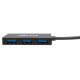 4-Port Slim Portable USB-A Hub - USB 3.2 Gen 1, Aluminum Housing U360-004-4A-AL