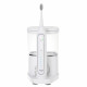 Adler | 2-in-1 Water Flossing Sonic Brush | AD 2180w | Rechargeable | For adults | Number of brush heads included 2 | Number of teeth brushing modes 1 | White Adler | 2-in-1 Water Flossing Sonic Brush | AD 2180w | Rechargeable | For adults | Number of brush heads included 2 | Number of teeth brushing modes 1 | White