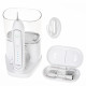 Adler | 2-in-1 Water Flossing Sonic Brush | AD 2180w | Rechargeable | For adults | Number of brush heads included 2 | Number of teeth brushing modes 1 | White Adler | 2-in-1 Water Flossing Sonic Brush | AD 2180w | Rechargeable | For adults | Number of brush heads included 2 | Number of teeth brushing modes 1 | White
