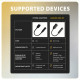 ADA-HC External USB-C Sound Card 32bit DAC 3.5mm (F) connector, 384kHz ADA-HC External USB-C Sound Card 32bit DAC 3.5mm (F) connector, 384kHz
