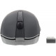 2.4GHz symmetrical wireless mouse, 3 buttons, range 10 m