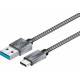 Cable USB A-USB C 1m