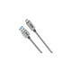 Cable USB A-USB C 1m