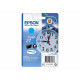 EPSON 27XL ink cartridge cyan high capacity 10.4ml 1.100 pages 1-pack blister without alarm - DURABrite ultra ink