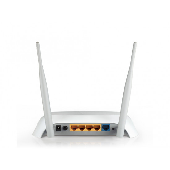 3G/4G Router | TL-MR3420 | 802.11n | 300 Mbit/s | 10/100 Mbit/s | Ethernet LAN (RJ-45) ports 4 | Mesh Support No | MU-MiMO No | 3G/4G via optional USB adapter | Antenna type 2xExternal | 1xUSB 2.0 3G/4G Router | TL-MR3420 | 802.11n | 300 Mbit/s | 10/100 Mbit/s | Ethernet LAN (RJ-45) ports 4 | Mesh Support No | MU-MiMO No | 3G/4G via optional USB adapter | Antenna type 2xExternal | 1xUSB 2.0