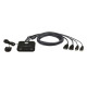 2-port USB VGA FHD HDMI KVM Switch 2-port USB VGA FHD HDMI KVM Switch