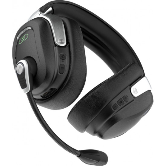 Acezone A-Rise Headset Wired & Wireless Head-band Gaming USB Type-C Bluetooth Black Acezone A-Rise Headset Wired & Wireless Head-band Gaming USB Type-C Bluetooth Black
