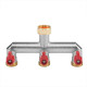 3-WAY GZ 3/4 BRASS MANIFOLD 3-WAY GZ 3/4 BRASS MANIFOLD