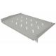 1U 350mm Rack 19 Shelf, 2 Mounting Points, Perforated, Grey