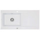 1-bowl ceramic sink with drainer