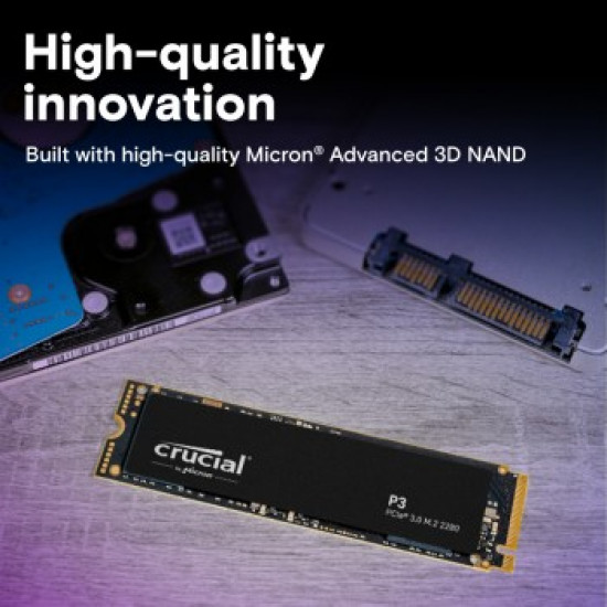 1 TB SSD CRUCIAL P3 3.0 NVME PCIE M.2 1 TB SSD CRUCIAL P3 3.0 NVME PCIE M.2