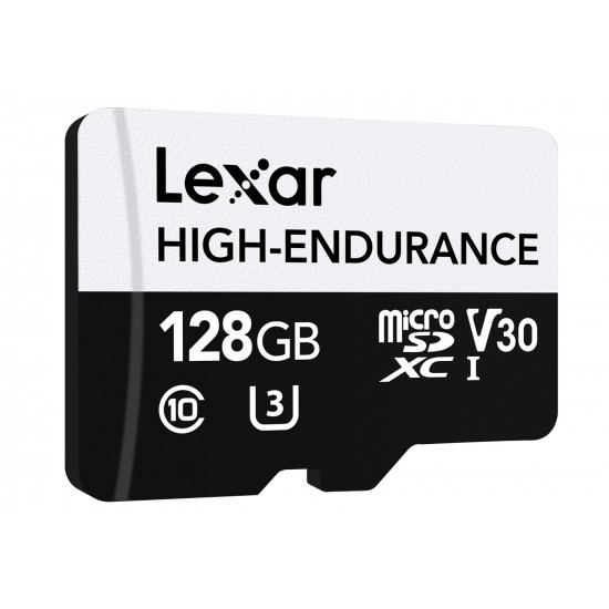 microSD High Endurance card 128GB C10 A1 U1 V30 100/45MB/s microSD High Endurance card 128GB C10 A1 U1 V30 100/45MB/s