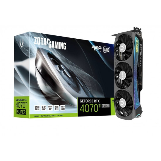 Graphics card GeForce RTX 4070 Ti SUPER AMP AIRO 16GB GDDR6X 256bit Graphics card GeForce RTX 4070 Ti SUPER AMP AIRO 16GB GDDR6X 256bit