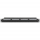 24x RJ45 Cat6 UTP Patch Panel With Cable Bracket