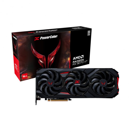 Graphics card. PowerColor Red Devil RX9070XT 16G-E/OC
