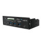 5,25' multifunction fron panel with 6-way c. rea