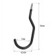 2x ceiling hook, max 10 kg/handle MC-485
