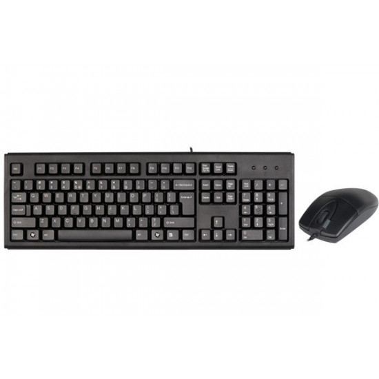 A4Tech KM-720620D keyboard USB QWERTY English Black A4Tech KM-720620D keyboard USB QWERTY English Black