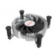 Akasa AK-CC6601EP01 computer cooling system Processor Heatsink/Radiator 7.5 cm Aluminium, Black 1 pc(s)