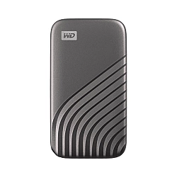 External SSD WESTERN DIGITAL My Passport 1TB USB-C Write speed 1000 MBytes/sec Read speed 1050 MBytes/sec WDBAGF0010BGY-WESN