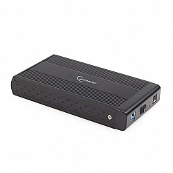 Gembird EE3-U3S-3 storage drive enclosure HDD enclosure Black 3.5