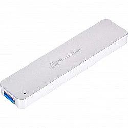 SilverStone Mobile Series MS09 - Speichergehäuse - M.2 Card - USB 3.1 (Gen 2)