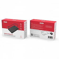 Unitek Y-3036A - DiskGuard Raiden 2.5 USB-C to SATA III 2.5” HDD/SSD Hard Disk Enclosure