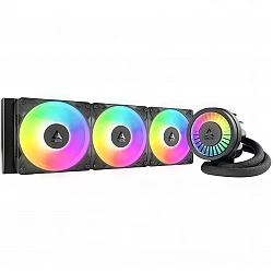 ARCTIC Liquid Freezer III Pro 360 A-RGB procesoriaus aušintuvas, juodas