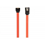 GEMBIRD CC-SATAM-DATA90-0.3M Serial ATA III 30 cm Data Cable with 90 degree bent metal clips red