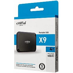 Išorinis SSD diskas Crucial X9 4TB USB-C 3.2 Gen2