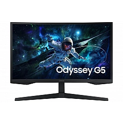 LCD Monitor SAMSUNG LS27CG552EUXEN 27 Gaming/Curved Panel VA 2560x1440 16:9 165 Hz Matte 1 ms Height adjustable Color Black LS27CG552EUXEN