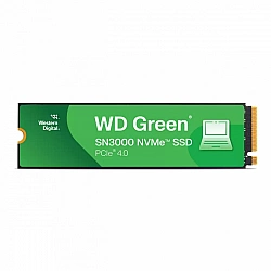 WD Green SN3000 WDS100T4G0E-00CPS0 - SSD - 1 TB - intern - M.2 2280 - PCIe 4.0 x4 (NVMe)