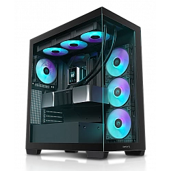 RYZEN 7800X3D | LD360 LIQUID Dzesēšana ar ekrānu |  RTX5070 ASUS | 32GB 6000MHz | MSI X870 PRO WIFI | 1TB GEN4 NVMe 5000MB/s | 850W Gen5 PSU | DEEPCOOL CG580 PANORAMINIS