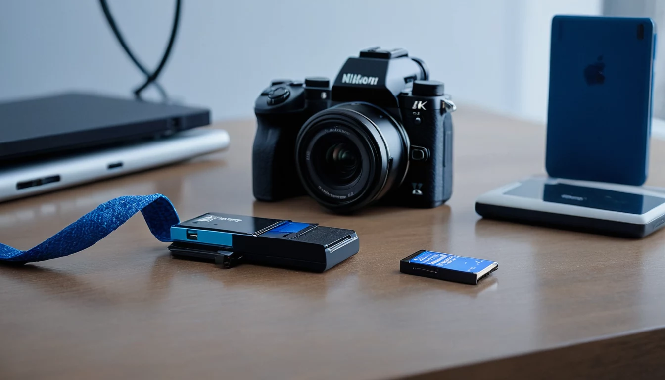 microSD karte tiek ievietota kamerā un karšu lasītājā