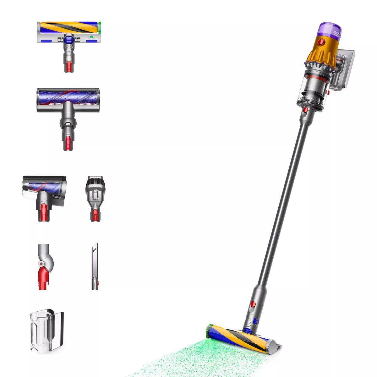 Bezvadu putekļsūcējs Dyson V12 Detect Slim